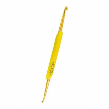 ハマナカ アミアミ 両かぎ針 ラクラク 長さ13.5cm 5/0-7/0号 H250-510-5【配送方法:メール便/同梱不可/代引不可/日時指定不可】【北海道・沖縄・離島は配達不可】