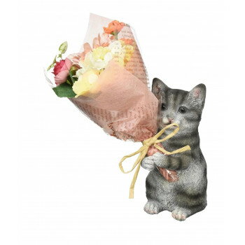 CTミニョンブーケ ねこ アメショ 420867303【メーカー直送：代金引換不可：同梱不可】【北海道・沖縄・離島は配達不可】