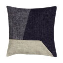 Meltum メルタム クッションカバー(ヌードクッション付) MF-2413 パッチワーク MIX 45×45cm【メーカー直送:代金引換不可:同梱不可】【北海道・沖縄・離島は配達不可】