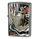 ZIPPO フレーム貝貼りエポ 鯉【メーカー直送:代金引換不可:同梱不可】【北海道・沖縄・離島は配達不可】