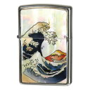 ZIPPO フレーム貝貼りエポ 波富士【メーカー直送:代金引換不可:同梱不可】【北海道・沖縄・離島は配達不可】