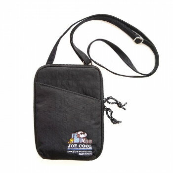 PEANUTS スヌーピー ウォレットショルダーJCブルーライン グレー【メーカー直送：代金引換不可：同梱不可】【北海道・沖縄・離島は配達不可】