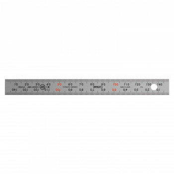 ステンレス・アルミ定規 ユニオン直尺 15cm 1-831-0015【配送方法:メール便/同梱不可/代引不可/日時指定不可】【北海道・沖縄・離島は配達不可】
