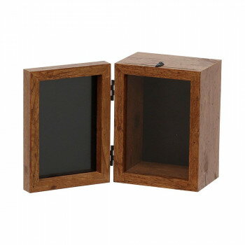 フォト＆クラフトボックス 縦 ブラウン 400845102【メーカー直送：代金引換不可：同梱不可】【北海道・沖縄・離島は配達不可】