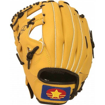 野球 軟式グラブ MIKEL SMITH 合成皮革 BG80-35 左投げ用・クレスト【メーカー直送：代金引換不可：同梱不可】【北海道・沖縄・離島は配達不可】