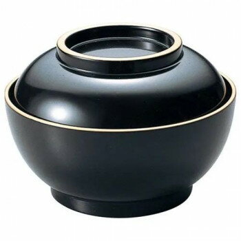 福井クラフト 4.2寸お好み椀 黒茶天金 12025340【メーカー直送：代金引換不可：同梱不可】【北海道・沖縄・離島は配達不可】