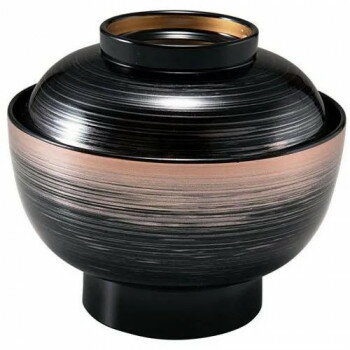 福井クラフト 4.5寸雑煮椀 銀かすみ高台内金 33710890【メーカー直送：代金引換不可：同梱不可】【北海道・沖縄・離島は配達不可】