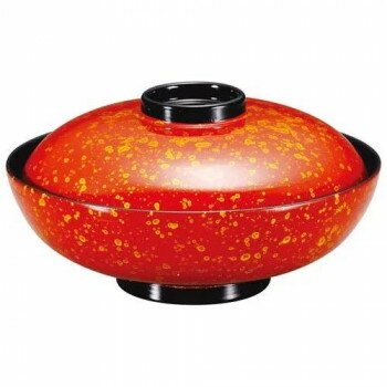 福井クラフト 4.5寸丸駒椀 朱津軽 12033590【メーカー直送：代金引換不可：同梱不可】【北海道・沖縄・離島は配達不可】