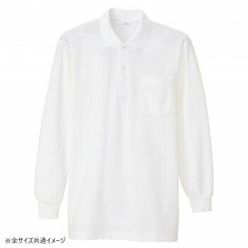 アイトス 長袖ポロシャツ(男女兼用) ホワイト 3L 860【メーカー直送:代金引換不可:同梱不可】【北海道・沖縄・離島は配達不可】 アイトス 長袖ポロシャツ(男女兼用) ホワイト 3L 860【メーカー直送:代金引換不可:同梱不可】【北海道・沖縄・離島は配達不可】