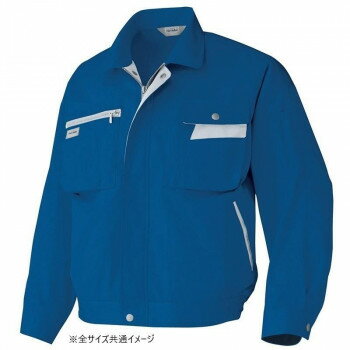 アイトス 長袖ブルゾン(男女兼用) ブルー×シルバーグレー L 6321【メーカー直送:代金引換不可:同梱不可】【北海道・沖縄・離島は配達不可】 アイトス 長袖ブルゾン(男女兼用) ブルー×シルバーグレー L 6321【メーカー直送:代金引換不可:同梱不可】【北海道・沖縄・離島は配達不可】