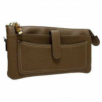 DAICO Pisoraro(ピソラロ) バンブー ウォレットバッグ ブラウン PR119【メーカー直送：代金引換不可：同梱不可】【北海道・沖縄・離島は配達不可】