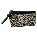 DAICO Pisoraro(ピソラロ) ハラコ 二つ折りフラグメントケース LEOPARD-WH PR243【メーカー直送:代金引換不可:同梱不可】【北海道・...