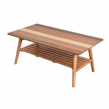 B.Bファニシング YOGEAR　棚付センターテーブル　幅88　スクエア YOCT-88SQU【メーカー直送：代金引換..