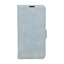 iPhone14/13兼用手帳型ケース Style Natural Blue Gray iP22-61-VS10【メーカー直送:代金引換不可:同梱不可】【北海道・沖縄・離島は配達不可】