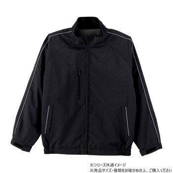 桑和 3300 カラーブルゾン 4Lサイズ ブラック(4)【メーカー直送：代金引換不可：同梱不可】【北海道・沖縄・離島は配達不可】