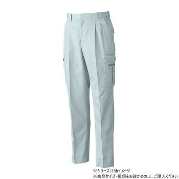 乐天商城 - 桑和 4118 ツータックカーゴパンツ 85サイズ シルバーグレー(22)【メーカー直送：代金引換不可：同梱不可】【北海道・沖縄・離島は配達不可】