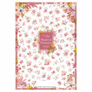 Sha-Nail Pro 写ネイル ネイルシール Nuance Flowers/ニュアンスフラワー -Beige- NF-001【メーカー直送:代金引換不可:同梱不可】【北海道・沖縄・離島は配達不可】 Sha-Nail Pro 写ネイル ネイルシール Nuance Flowers/ニュアンスフラワー -Beige- NF-001【メーカー直送:代金引換不可:同梱不可】【北海道・沖縄・離島は配達不可】