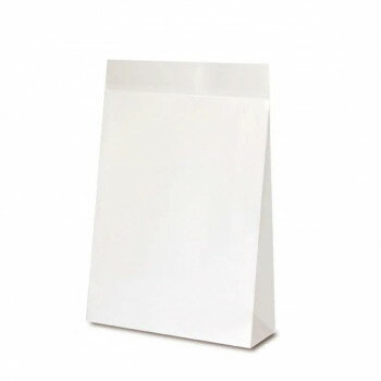 フラップバッグ 宅配袋 白無地 L 2536 10枚【メーカー直送:代金引換不可:同梱不可】【北海道・沖縄・離島は配達不可】