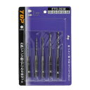 トップ工業(TOP) 電動ドリル用 六角シャンク鉄工ドリル 5本セット ETD-2038【メーカー直送:代金引換不可:同梱不可】【北海道・沖縄・離島は配達不可】