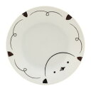 三郷陶器 シマエナガ プレート(ひょっこり) 6832-03【メーカー直送:代金引換不可:同梱不可】【北海道・沖縄・離島は配達不可】