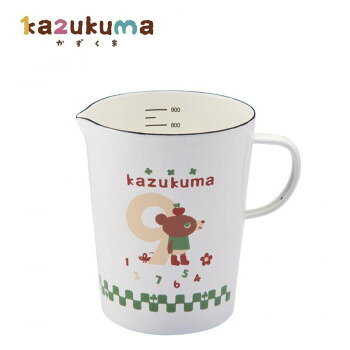 豊琺瑯 かずくま・ホーローメジャーカップ・L KAZ-2408【メーカー直送：代金引換不可：同梱不可】【北海道・沖縄・離島は配達不可】