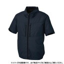 サンエス チタン加工半袖ブルゾン 3:ネイビー 4L KF92510【メーカー直送:代金引換不可:同梱不可】【北海道・沖縄・離島は配達不可】