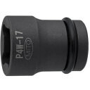 ミトロイ(MITOLOY) 1/2 インパクトレンチ用 ウエルドナット用ソケット 17mm P4W-17【メーカー直送:代金引換不可:同梱不可】【北海道・沖縄・離島は配達不可】(3)