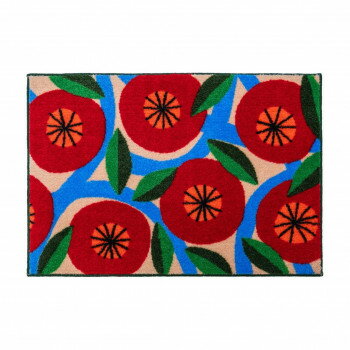 (クリーンテックス) 玄関マット JPM-Indoor BOOKHOU POPPIES 45×65cm【メーカー直送：代金引換不可：同梱不可】【北海道・沖縄・離島は配達不可】