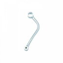 MST175FR 汎用マフラーステーφ12 175mm FR シルバー【メーカー直送:代金引換不可:同梱不可】【北海道・沖縄・離島は配達不可】