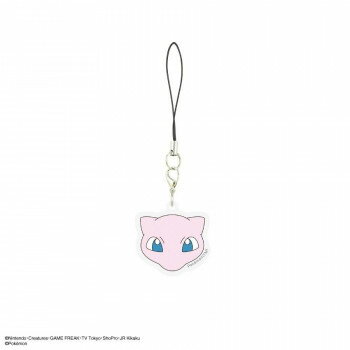 ポケットモンスター モバイルアクリルストラップ ミュウ POKE-885P【配送方法:メール便/同梱不可/代引不可/日時指定不可】【北海道・沖縄・離島は配達不可】