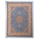 転写プリント カーペット 同心柄 3畳用 200x250cm LOTUS250【メーカー直送:代金引換不可:同梱不可】【北海道・沖縄・離島は配達不可】