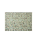 川島織物セルコン Morris Design Studio フルーツ ラグ 約140×200cm KF1706A G グリーン【メーカー直送:代金引換不可:同梱不可】【北海道・沖縄・離島は配達不可】