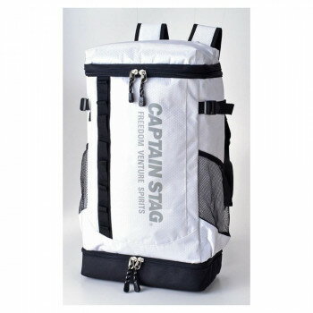 Rucksacks, Day Packs - キャプテンスタッグ リュック ホワイト 936301　936301【メーカー直送：代金引換不可：同梱不可】【北海道・沖縄・離島は配達不可】