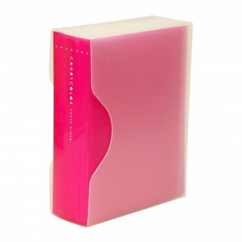 ナカバヤシ　カラ-カルバムL-240　ピンク　アカ-CPL-240-P【メーカー直送：代金引換不可：同梱不可】【北海道・沖縄・離島は配達不可】