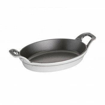 ストウブ(staub)　オーバルスタッカブルディッシュ　21cm　グレー40509-559　RST5010【メーカー直送：..