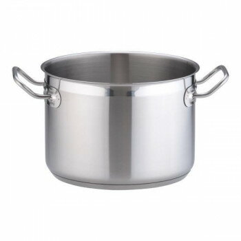 遠藤商事 TKG PRO(プロ) 半寸胴鍋(蓋無) 22cm AHV6422【メーカー直送：代金引換不可：同梱不可】【北海道・沖縄・離島は配達不可】