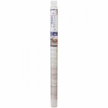 貼ってはがせる 床用リノベシート アイボリー(ペンキ木) 90cm×180cm REN-02【メーカー直送：代金引換不可：同梱不可】【北海道・沖縄・離島は配達不可】