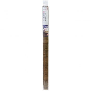 貼ってはがせる 床用リノベシート ブラウン(アンティーク木) 90cm×180cm REN-03【メーカー直送：代金引換不可：同梱不可】【北海道・沖縄・離島は配達不可】