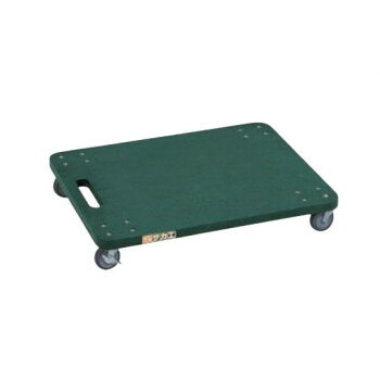 サカエ 板台車 オール自在タイプ 500×400×86mm グリーン YM-1G【メーカー直送：代金引換不可：同梱不可】【北海道・沖縄・離島は配達不可】