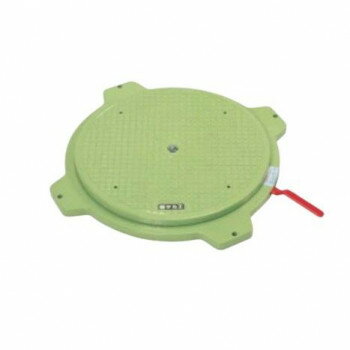 サカエ クルクル回転盤 樹脂製 直径363×499×39mm ハンドストッパー付 PS-36【メーカー直送：代金引換不可：同梱不可】【北海道・沖縄・離島は配達不可】