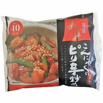 ナカキ食品 蒟蒻和膳ピリ辛炒め 180g×24個【メーカー直送：代金引換不可：同梱不可】【北海道・沖縄・離島は配達不可】