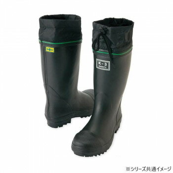 アイトス 58601 安全ゴム長靴(踏み抜き抵抗板入り)(K-3) ブラック 28cm【メーカー直送：代金引換不可：同梱不可】【北海道・沖縄・離島は配達不可】