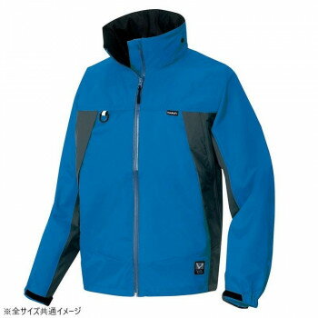 アイトス 全天候型ジャケット スチールブルー×チャコール 4L 56301【メーカー直送：代金引換不可：同梱不可】【北海道・沖縄・離島は配達不可】