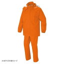 アイトス レインスーツ オレンジ M 562407【メーカー直送:代金引換不可:同梱不可】【北海道・沖縄・離島は配達不可】|詳細画像
