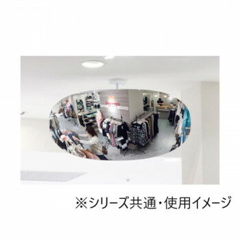 ユニット スーパーオーバルミラー　室内用 869-731【メーカー直送：代金引換不可：同梱不可】【北海道..