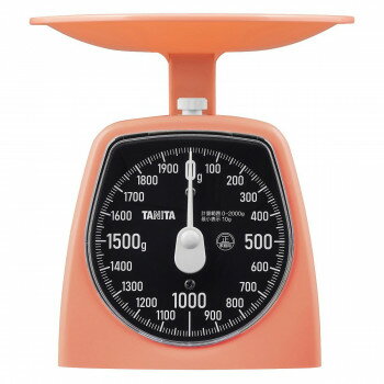 TANITA タニタ アナログクッキングスケール コーラルピンク KA442PK【メーカー直送：代金引換不可：同梱不可】【北海道・沖縄・離島は配達不可】(3.0)