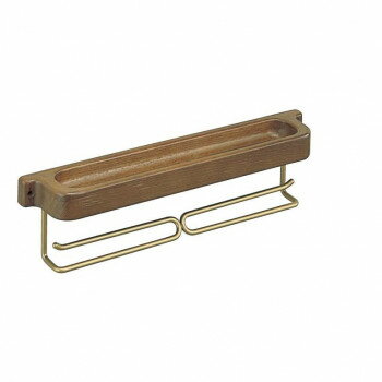 シロクマ UL型ボックス二段掛棒 350mm AG塗装 NH-9【メーカー直送：代金引換不可：同梱不可】【北海道・沖縄・離島は配達不可】