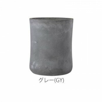 グリーンポット 植木鉢 バスク ミドル 37cm グレー GA-0537GY【メーカー直送：代金引換不可：同梱不可】【北海道・沖縄・離島は配達不可】