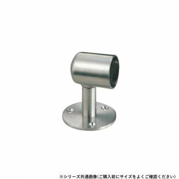 シロクマ 直軸ブラケット止(3穴) ヘアーライン BR-47 38φ【メーカー直送：代金引換不可：同梱不可】【北海道・沖縄・離島は配達不可】