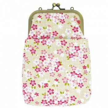 大西賢製販 Ripple がま口2WAY スマホショルダー 小桜 キナリ GA22-A048【メーカー直送：代金引換不可：同梱不可】【北海道・沖縄・離島は配達不可】